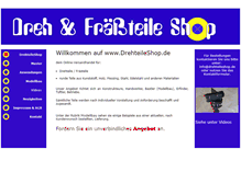 Tablet Screenshot of drehteileshop.de